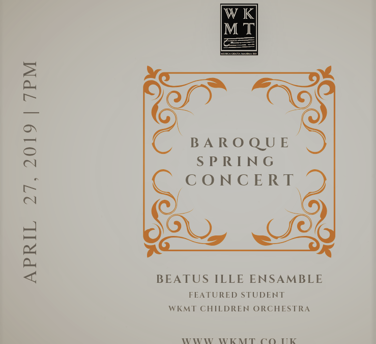 Sponsoring WKMT Baroque concert